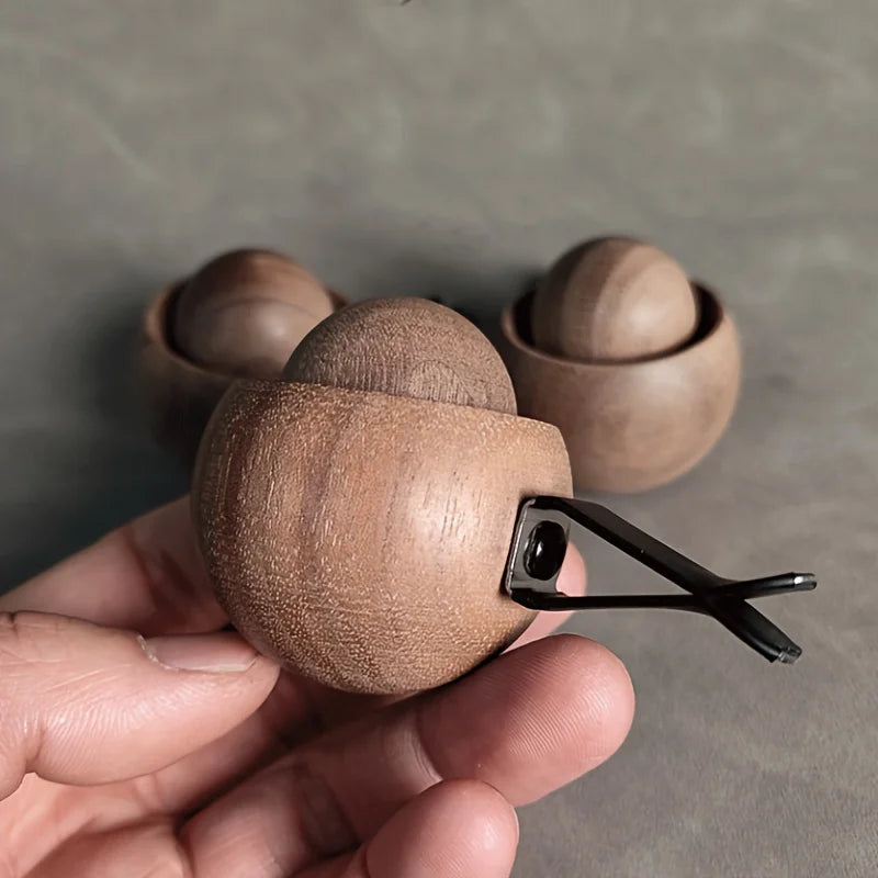 Mini Wooden Essential Oil Diffuser | Car and Home Fragrance Aroma Diffuser