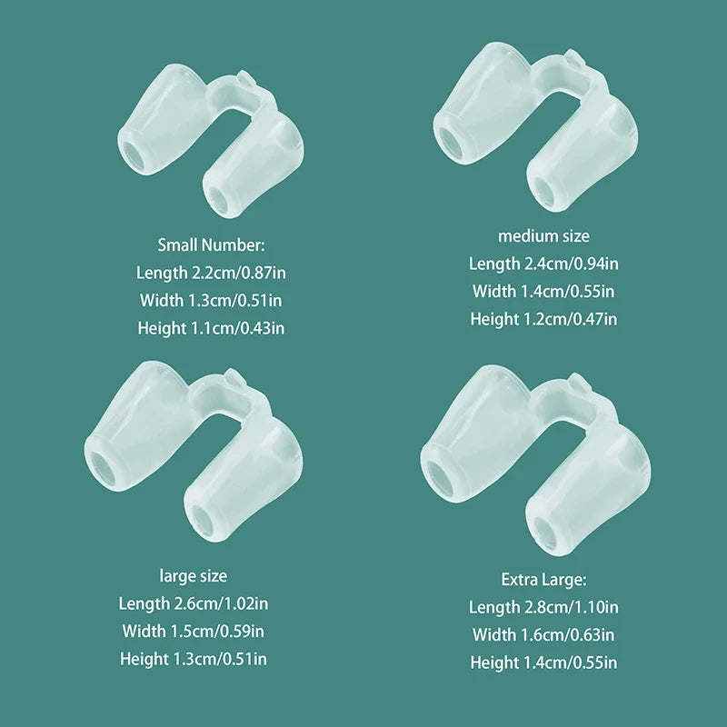 Nasal Support Clip for Rhinoplasty Recovery | Silicone Nose Shaper for Snoring