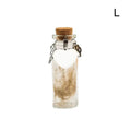 Pet Memorial Bottle for Pet Hair | Dog Cat Fur Keepsake Storage with 3 Silver Accessories