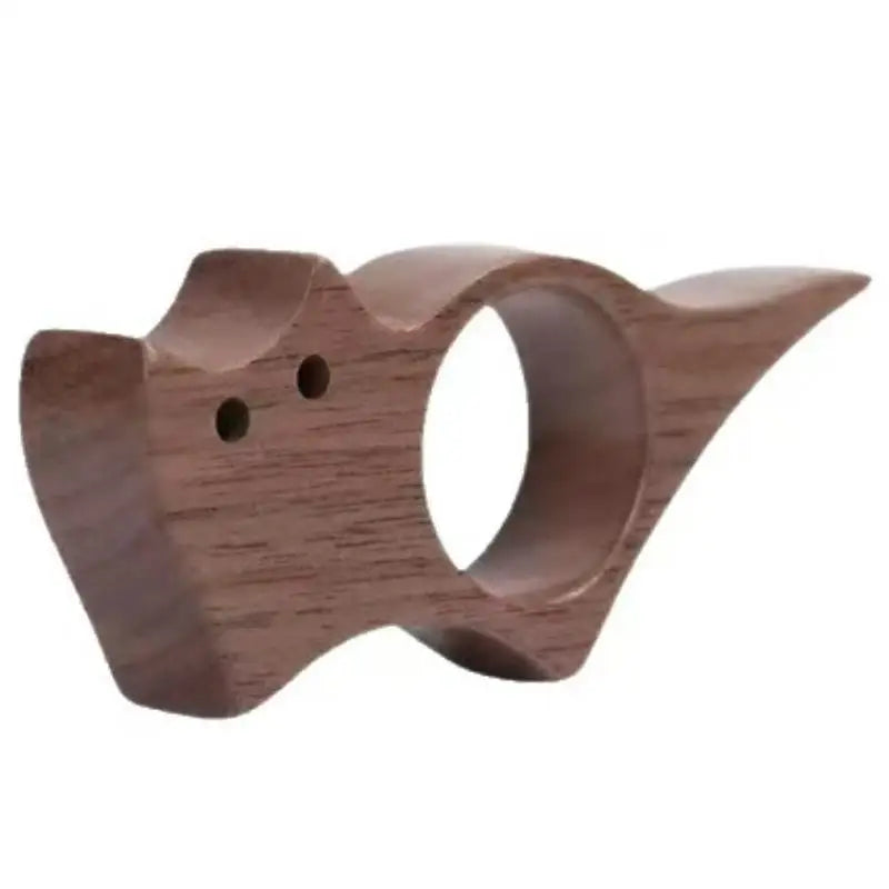 2026 New 1pcs Wooden Animal Pet Cat Dog Bookmark Page Marker With Metal Ring Student Reading Book Accessory Desk Stationery Gift