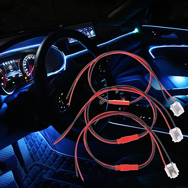 12V Car Door Bowl Light | Concealed LED Ambient Light for Car Interior