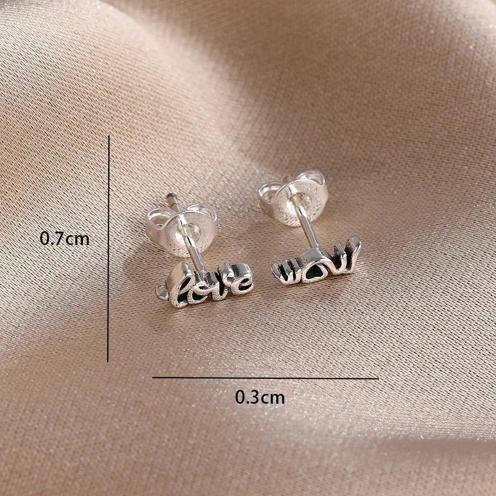 2026 New Fashion Hoop Earrings Set for Women | Ginkgo Leaf Enamel Flower Stud, Cute Crown Heart Zircon Earrings