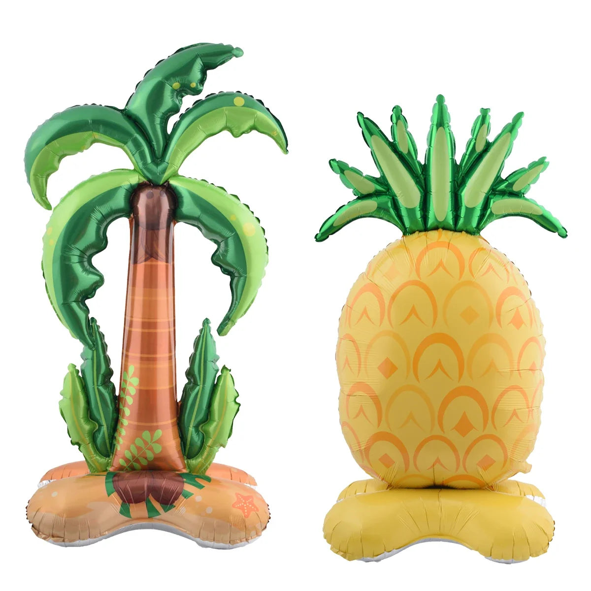 150cm Stand Coconut Tree Pineapple Balloon | Hawaii Summer Party Decoration