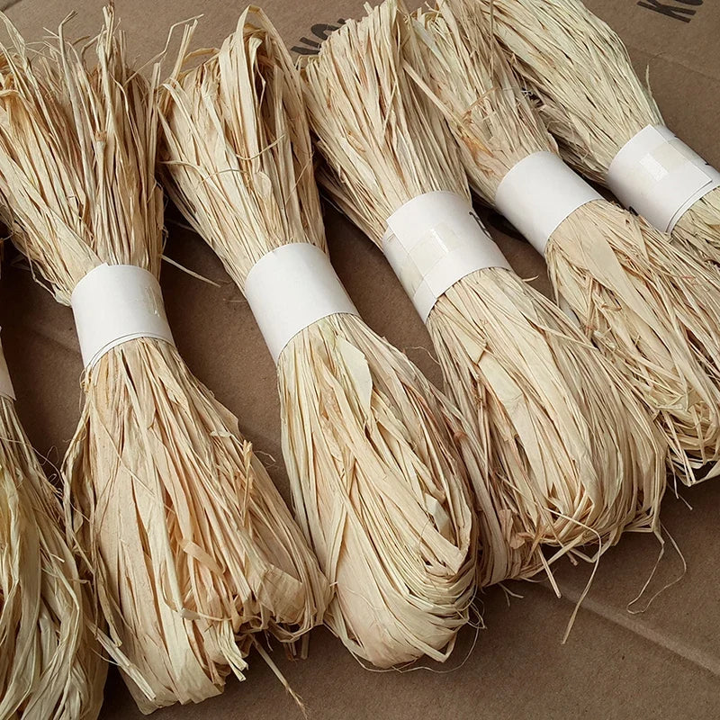 Natural Raffia Straw Rope | Wedding Gift Packing & Party Decoration Supply