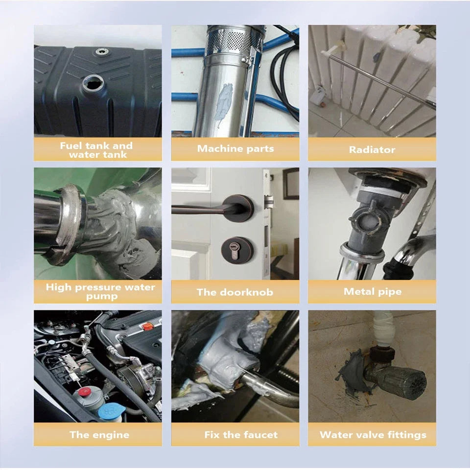 Cold Welding Glue Metal Repair | High-Strength AB Epoxy Adhesive for Casting