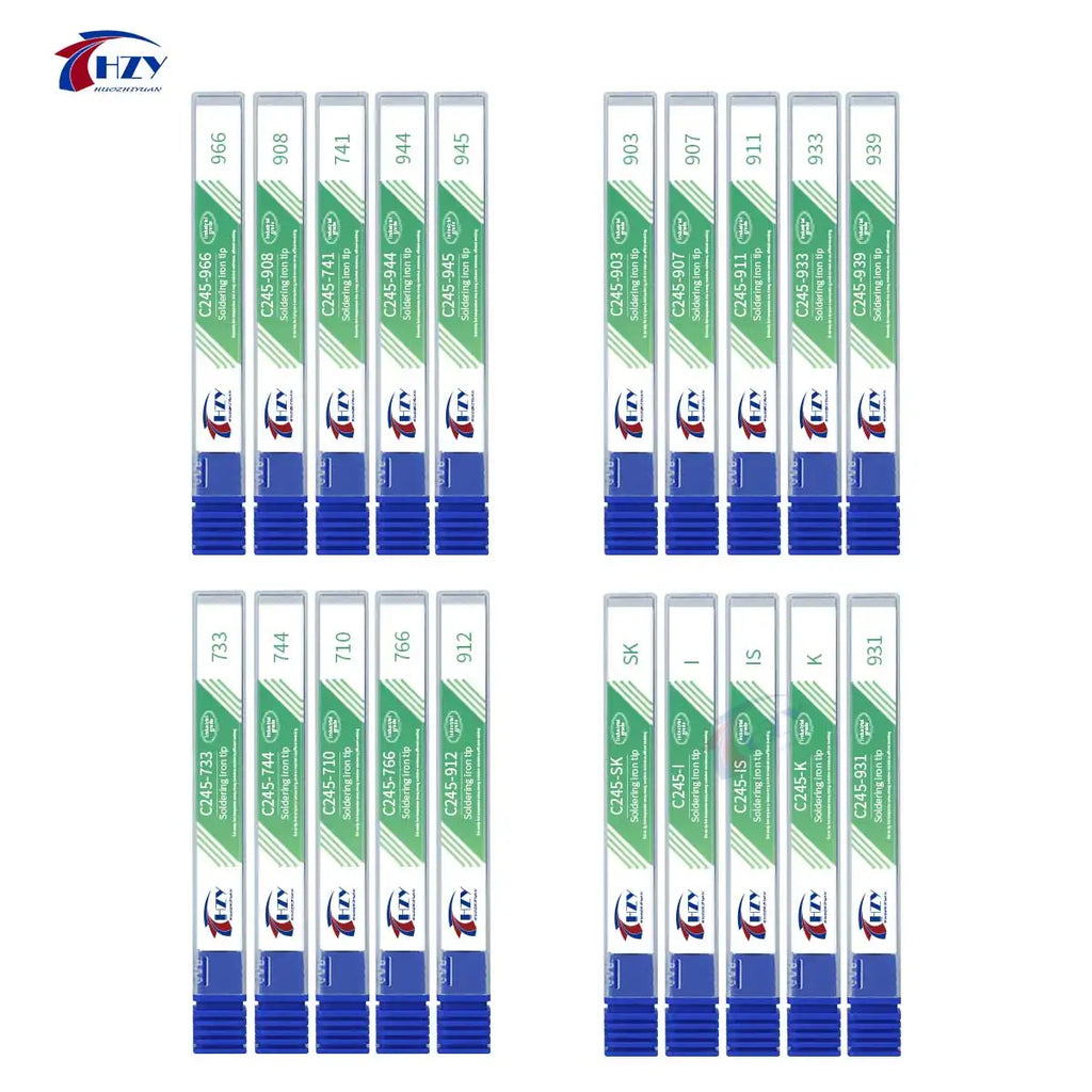 OEM C245 Series Soldering Iron Tips | Universal T245 Handle Soldering Station Tips for Phone Repair