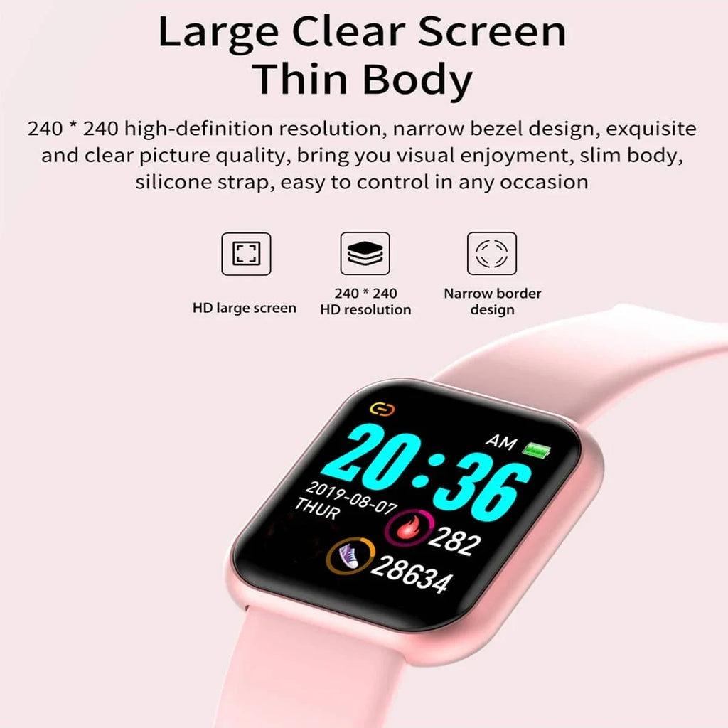 CHAONB Multifunctional Smart Watch for Men Women | Bluetooth Fitness Tracker with Sleep Monitor and Music Player