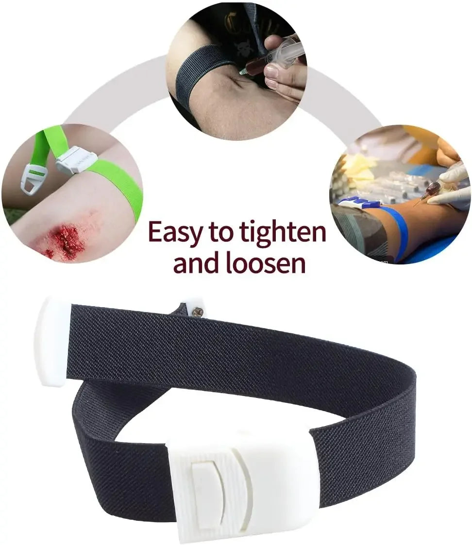 Emergency Lock Tourniquet | First Aid Rescue Kit for Outdoor Camping and Survival