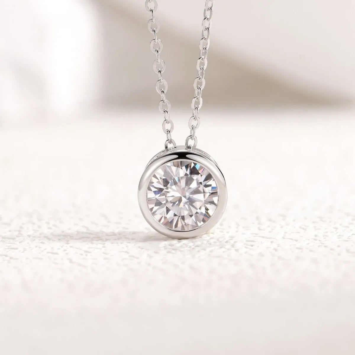 925 Silver Necklace Zircom for Women 18k Gold Plated Jewelry Pendant Birthday Party Gift Jewelry Sterling Silver
