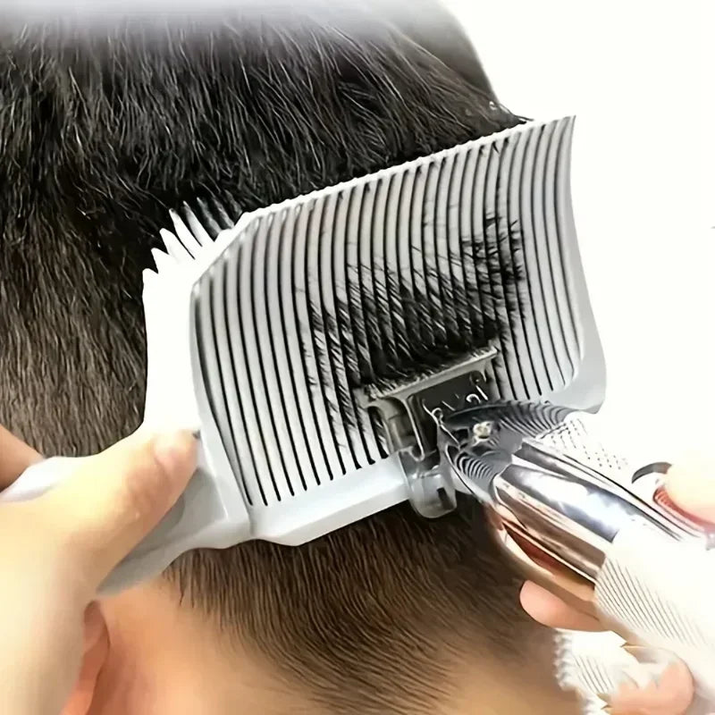 Fading Hair Cutting Combs Professional Barber Clipper Blending Flat Top Hair Cutting Comb for Men Fading Comb Salon Styling Tool