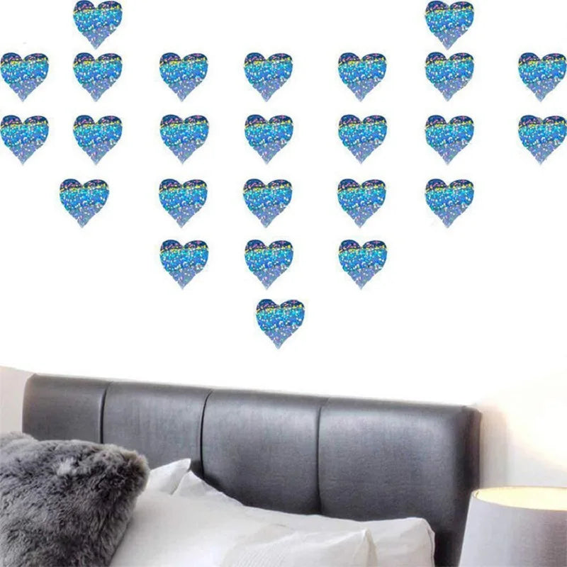 Heart Stickers and Star Stickers Roll | 100-500pcs Thank You Labels for Small Packaging