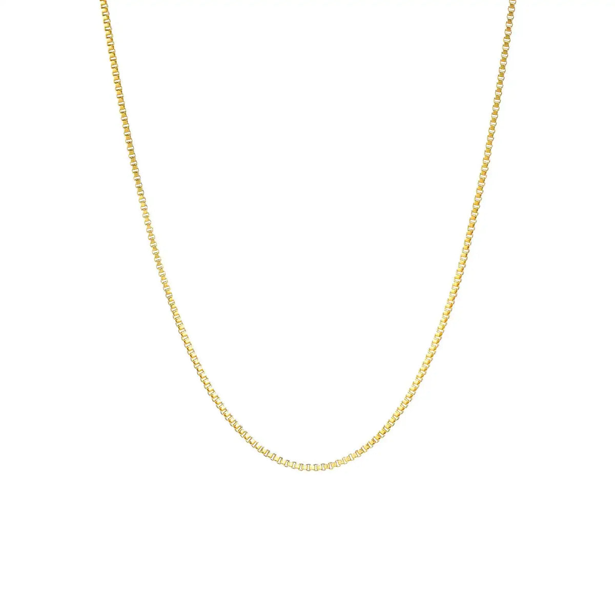 Stainless Steel Box Chain Necklace for Women | Hip Hop Fashion Jewelry Gift