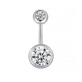 1Pc Belly Button Ring for Women, 316L Stainless Steel Belly Ring Piercing 8/10/12mm Belly Button Stud for Women