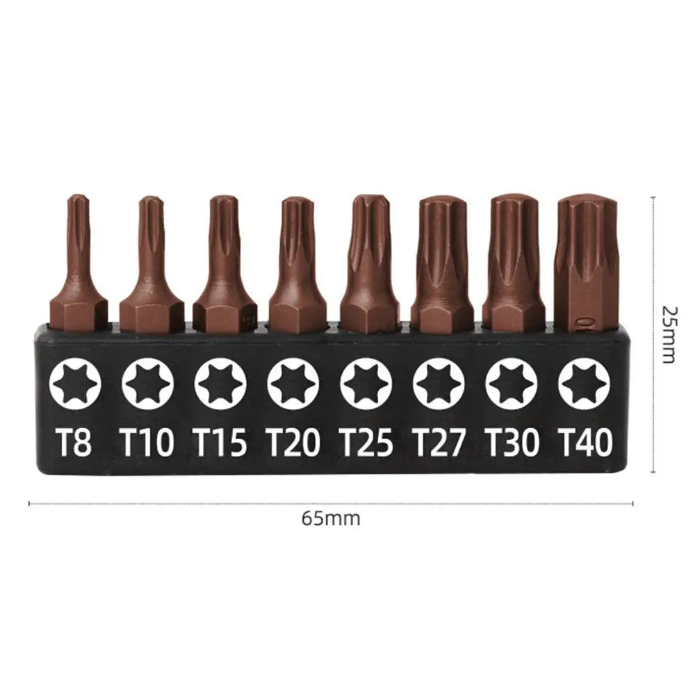 1/4 Screwdriver Bits Set 25mm 50mm S2 Alloy Steel | Professional DIY Hand Tool Kit