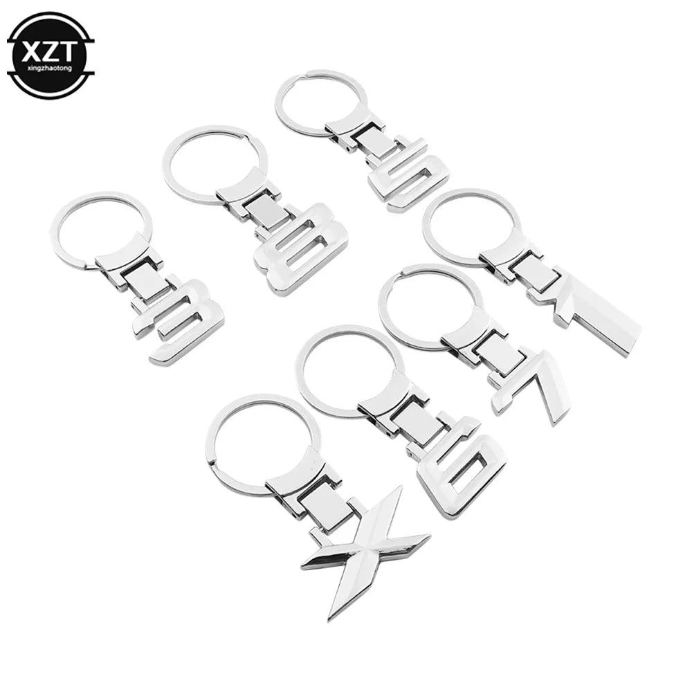 Premium Car Keychain Key Ring | Stylish Metal Accessory for Multiple Car Logos