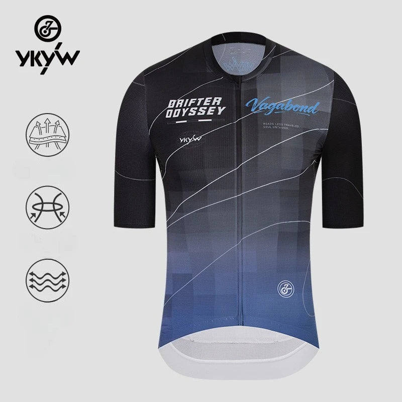 Men’s Breathable Quick-Dry Spain Cycling Jersey