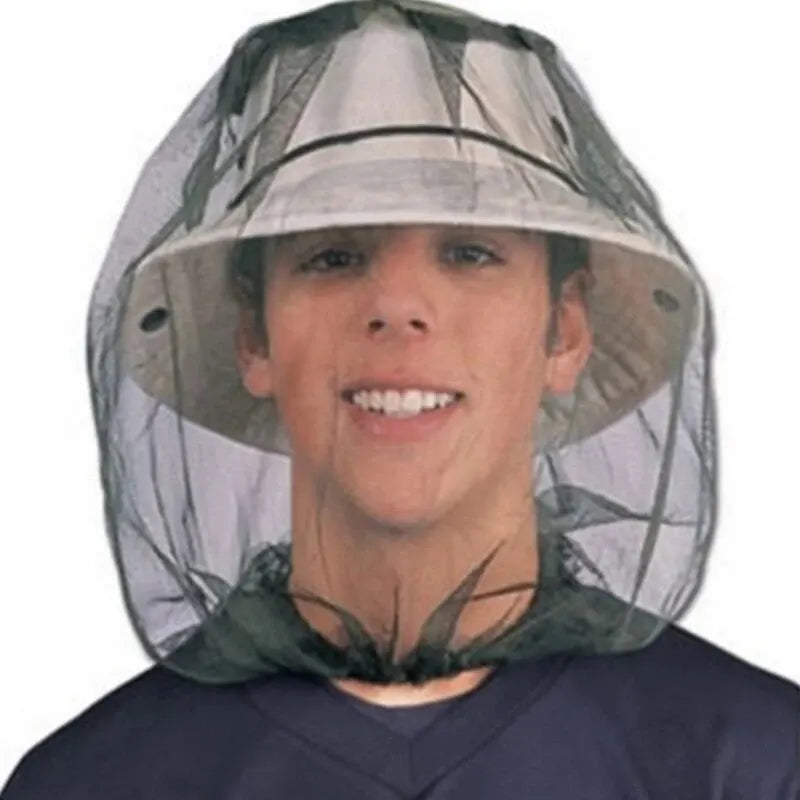 Breathable Anti Mosquito Fishing Cap | Mesh Outdoor Hat for Men and Women