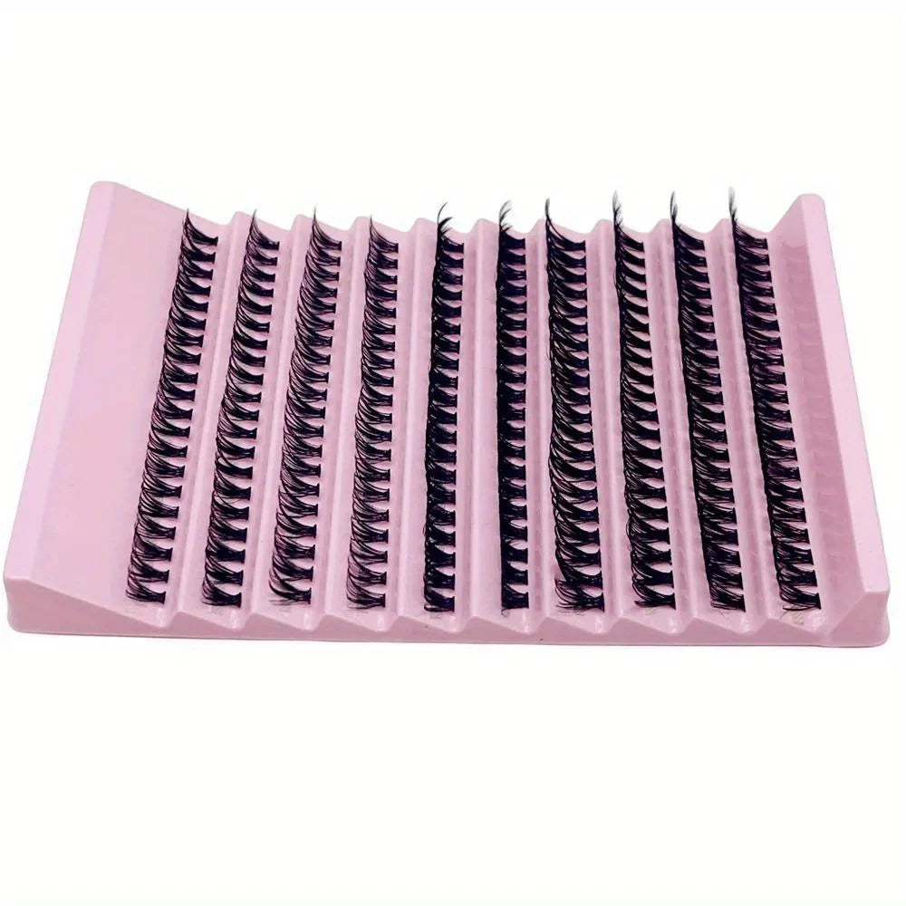 200Pcs Natural Look Cluster Lashes - Mixed Lengths 8-16Mm, Diy Eyelash Extensions For Volume & Long Lash Effects