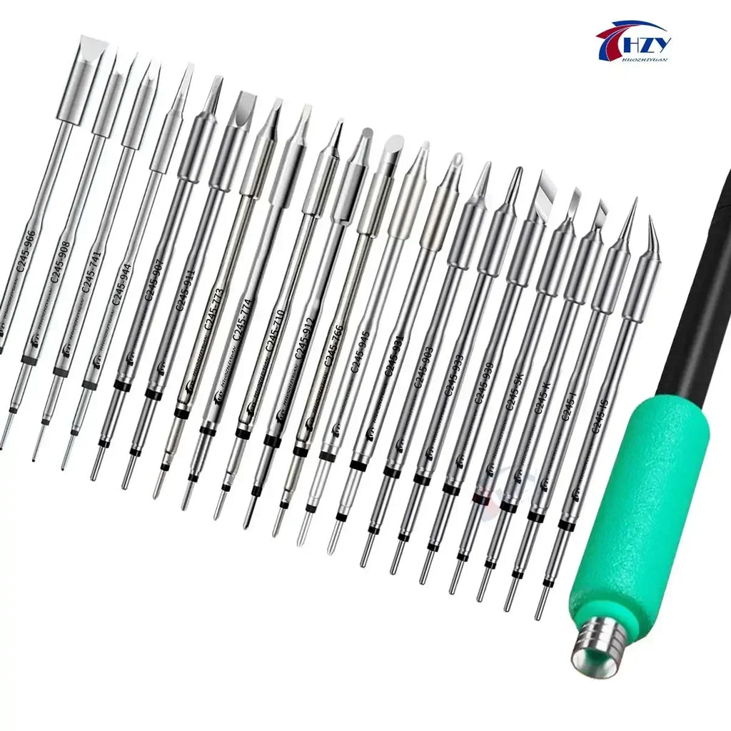 C245 Series Soldering Iron Tips | Universal T245 Handle Compatible Set for Phone Repair