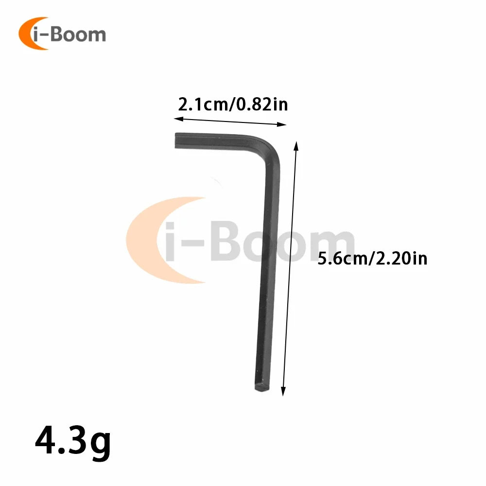 7-Piece Mini Hex Key Allen Wrench Set | 0.7-3mm Alloy Steel Screwdriver Kit