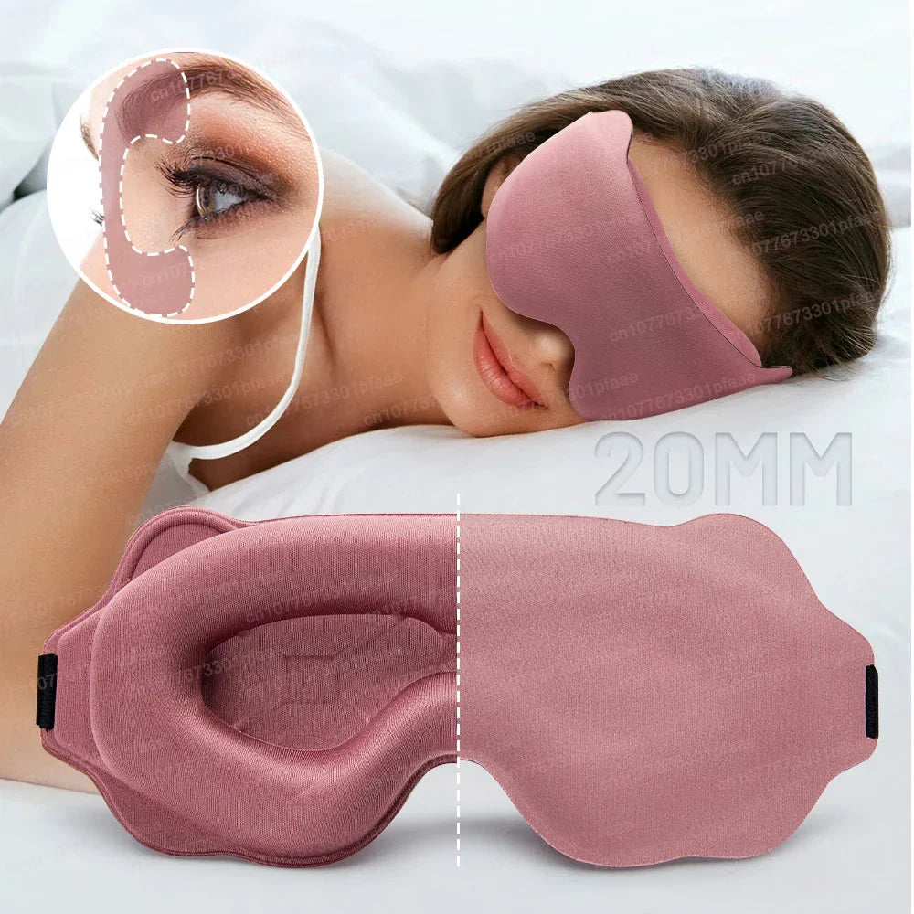 😴 3D Memory Foam Sleep Mask