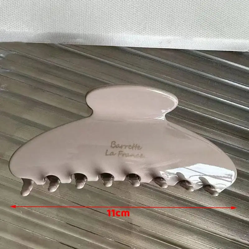 1Pcs Hair Claw Simple Hairpin Fashion Hair Accessories For Woman Girls Large Crab Hair Clips Shark Clip Retro Korean Acetate