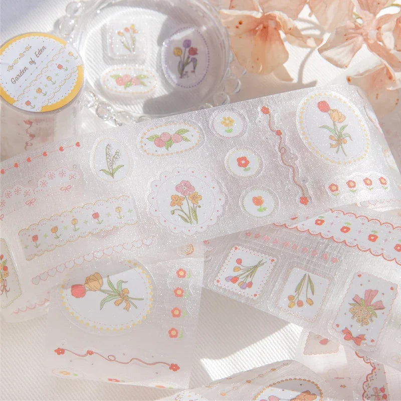 Journal GO Dessert Strawberry Washi Tape Set | Scrapbooking and Journaling Masking Tape
