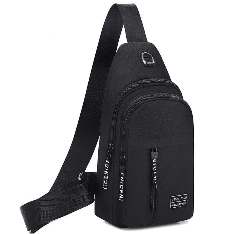 Men Shoulder Chest Bag | Travel Crossbody Sling Pack