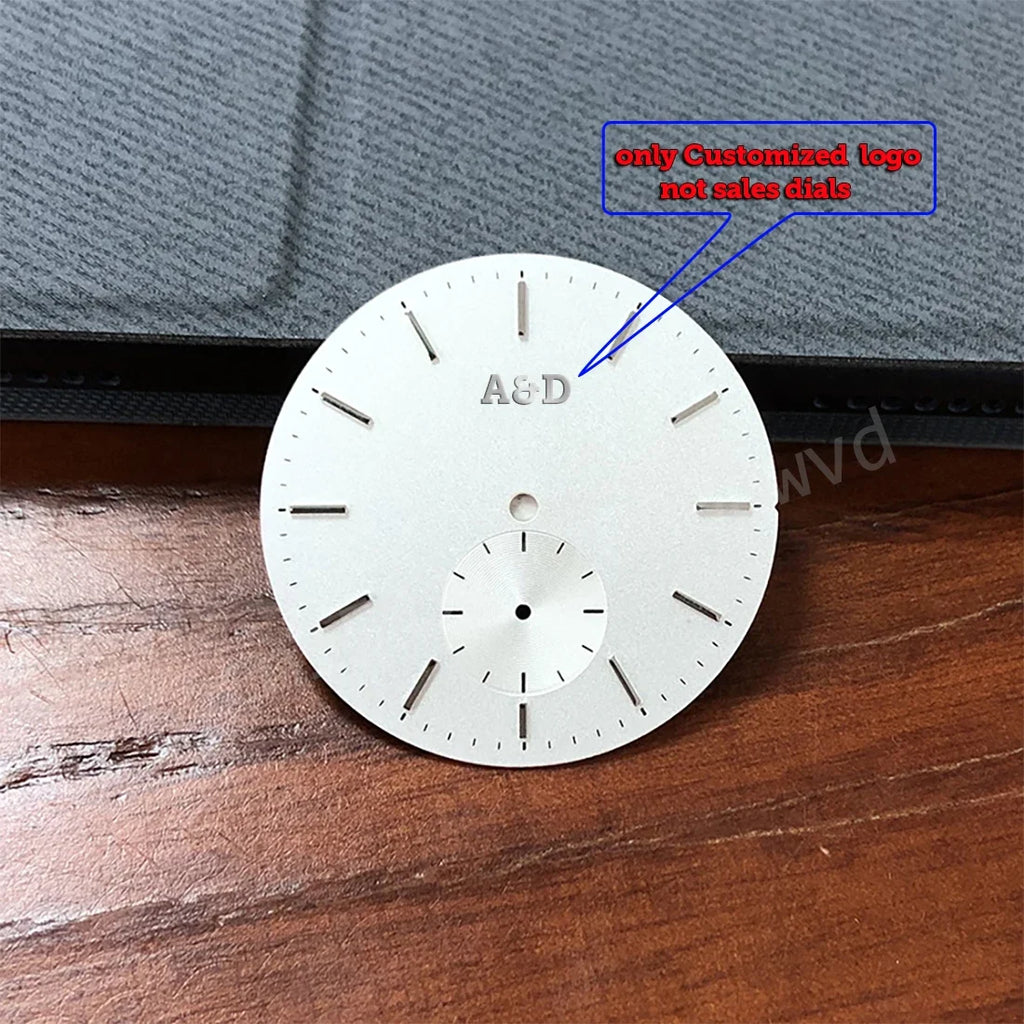 custom watch logo dial time sticker personalized gold silver metal transfer small mini 3d logo DIY name carve flat ultrath