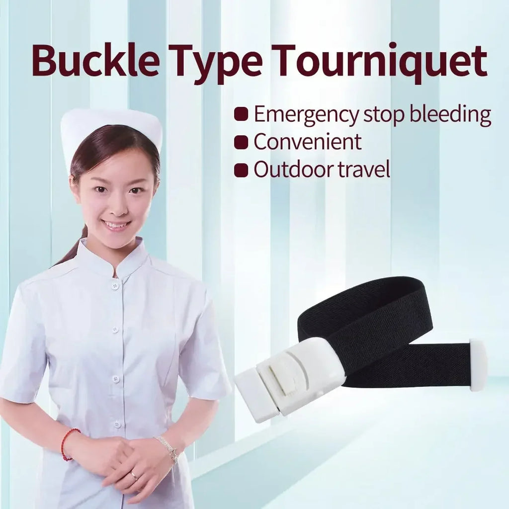 Emergency Lock Tourniquet | First Aid Rescue Kit for Outdoor Camping and Survival
