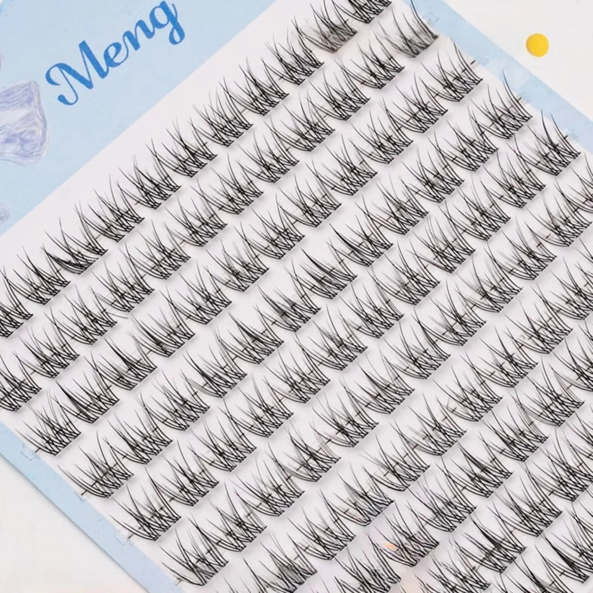 1/Box 120 Bundles Mink False Eyelashes Natural Russian 3D Lashes Individual Eyelash Extension Cluster Makeup Tool Lash