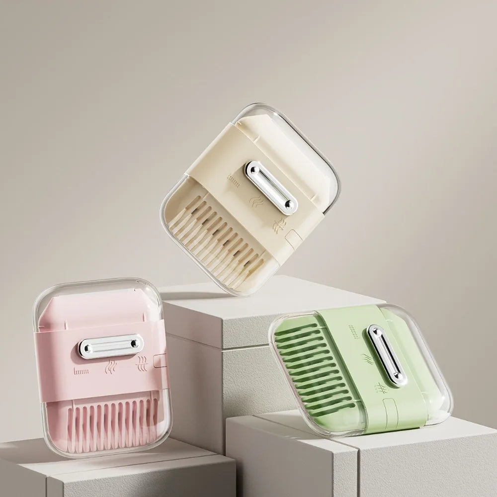 Double-Headed Manual Hair Cutting Tool 6-in-1 Trimmer Comb Bang Thinning Remover Salon Styling Supply