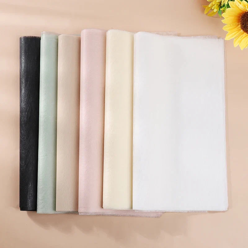 40-Piece 30x30 cm Tissue Paper Flowers | Gift Wrapping and Craft Paper Pack
