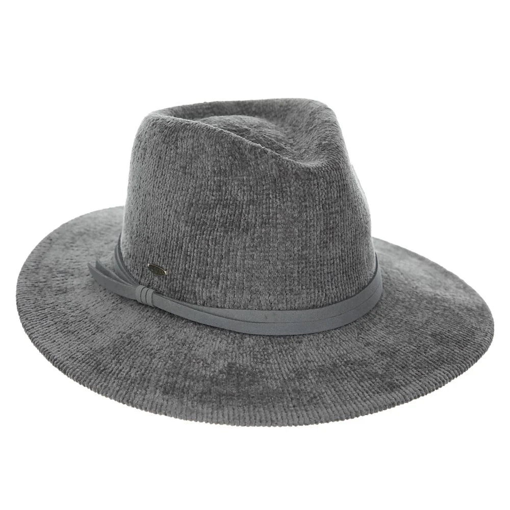 Scala Poppy - Soft Knit Fedora Hat