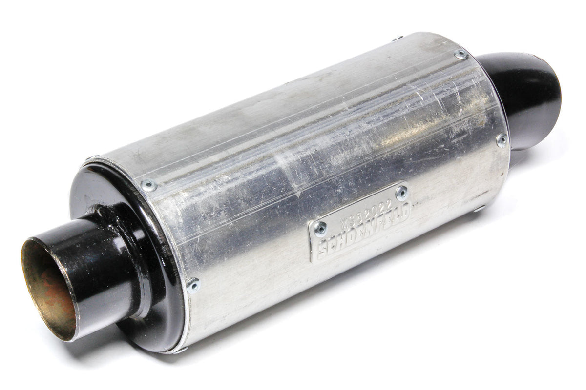 Muffler Mini Sprint Alum Case 2in Inlet - MS82022