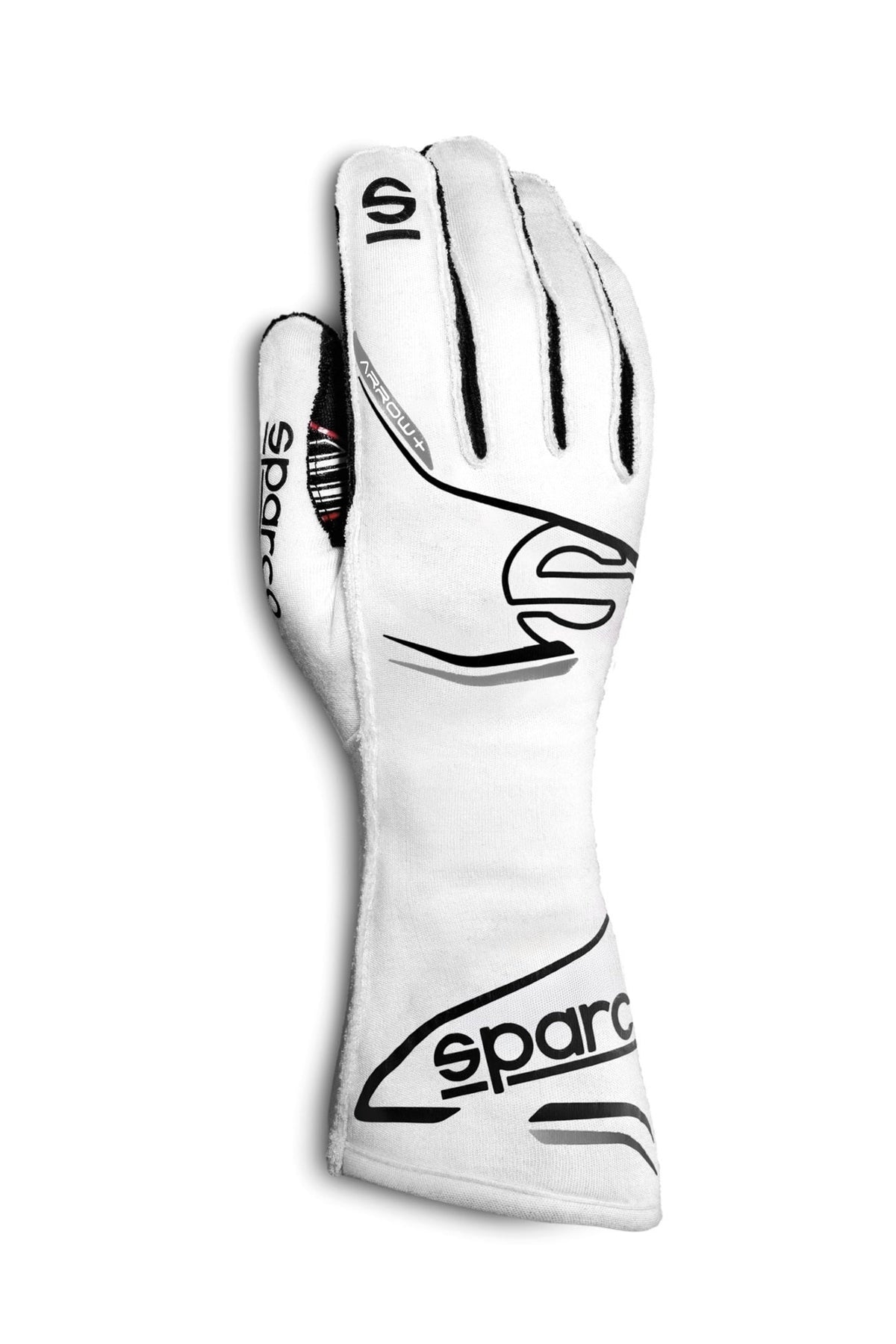 Glove Arrow+ Large White / Black - 00131911BINR