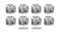 8 PK SET CAST PISTONS