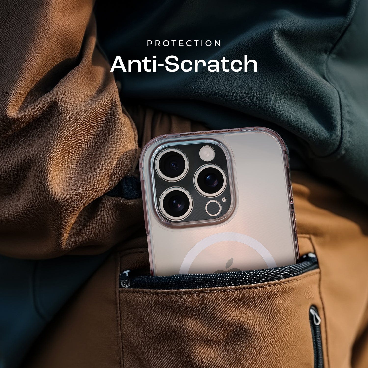 iPhone 16 Pro Clear Case & Screen Protector Kit - Rugged Protection, MagSafe | Classic Series