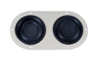 Firewall Grommet 2-Hole 5.750in x 3in Blank - GS10032HBL