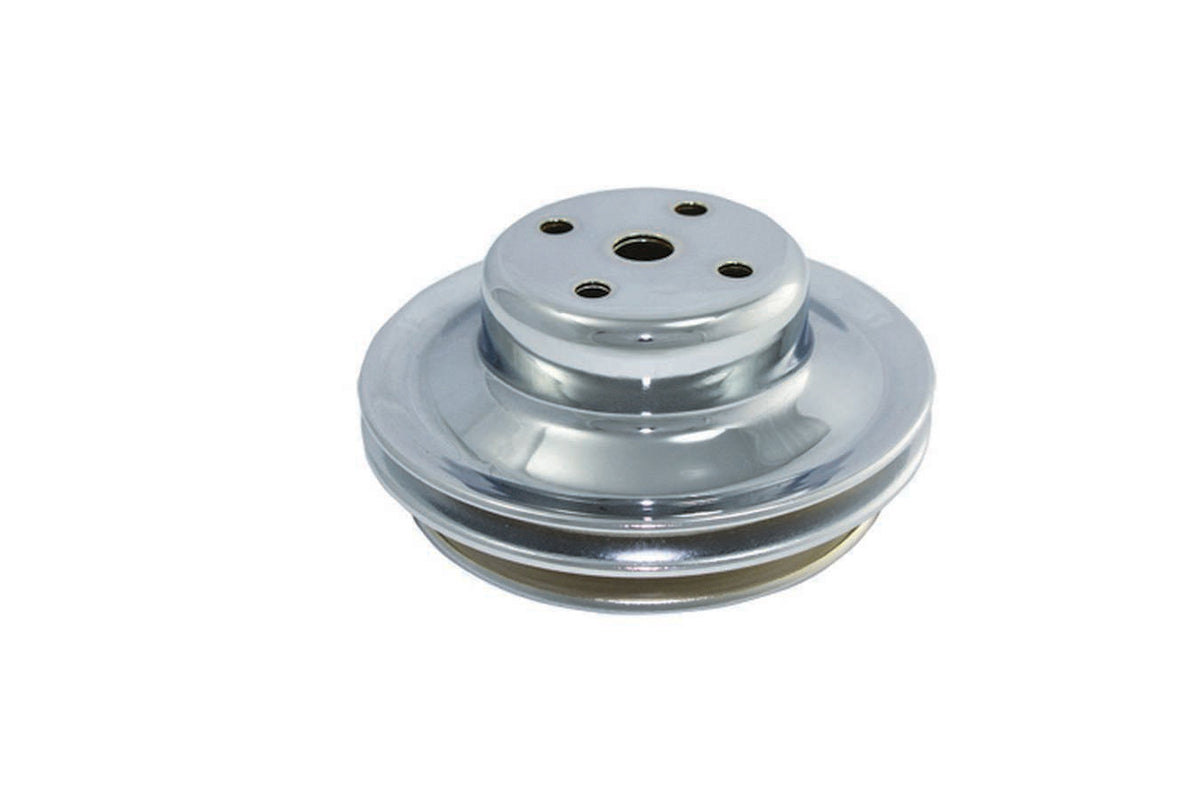 BBC LWP 2 Groove Water Pump Pulley Chrome - 8960