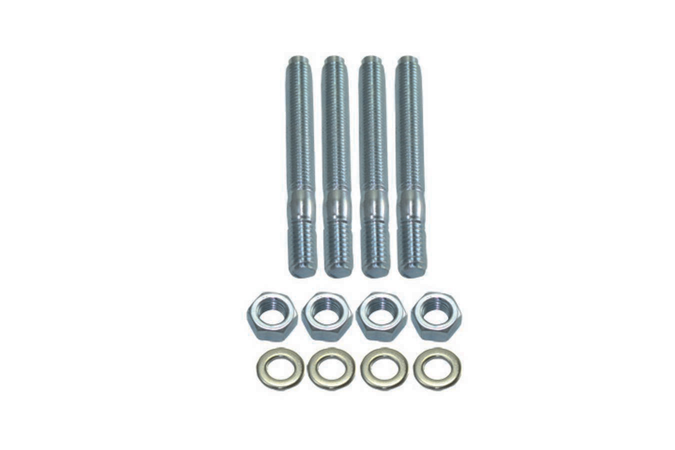 Carburetor Stud Kit 2-1/2in Long White Zinc - 9129