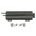 Radiator Overflow Tank 3 in x 10in Black Stainles - 9963BK