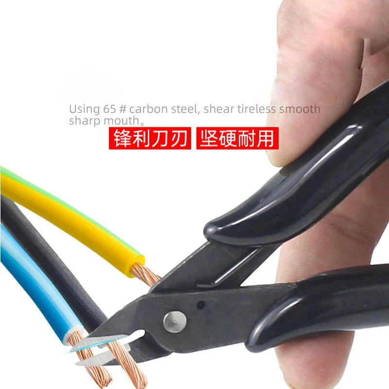 Mini Diagonal Pliers | Flush Wire Cutters for Precision Electrical Work