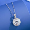 925 Sterling Silver Necklace Fashion Italian Silver Necklace Jewelry for Men and Women Plated 18k White Gold Necklace