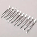 Hair Salon Hair Clips Metal Duckbill Crocodile Curling Hair Styling Clips Barber Shop Hair Positioning Clips Women Hair Clips