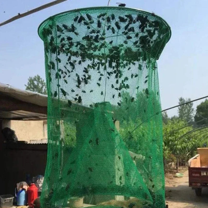 Reusable Fly Catcher Pest Control | Hanging Trap for Flies, Mosquitoes, and Moths