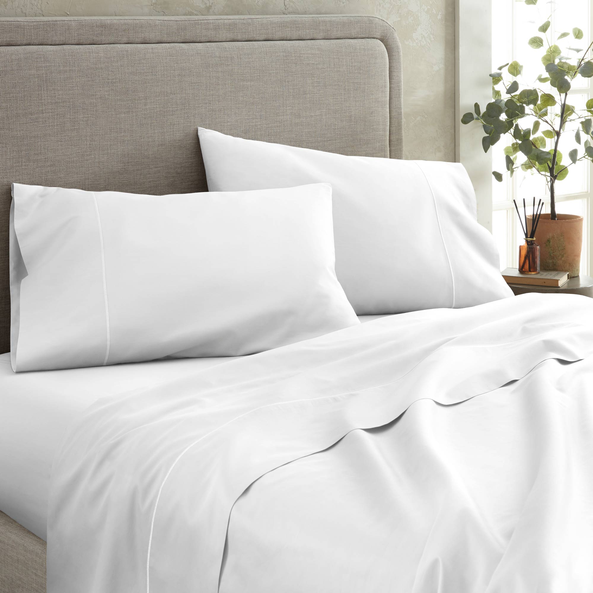 300 TC Sateen Flat Sheets