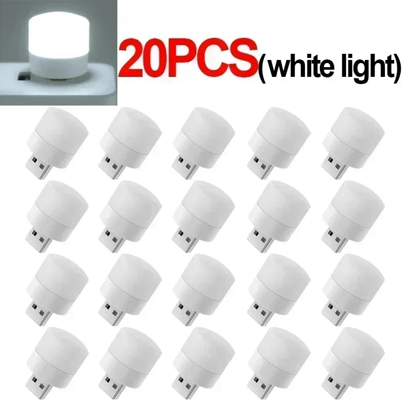 Mini LED Book Light | USB Rechargeable Reading Lamp for Bedroom and Travel