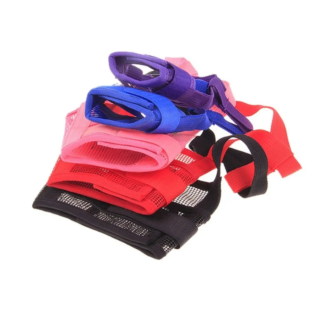 Adjustable Mesh Dog Muzzle for Small and Large Dogs | Breathable Anti Barking Pet Muzzle with Nylon Straps
