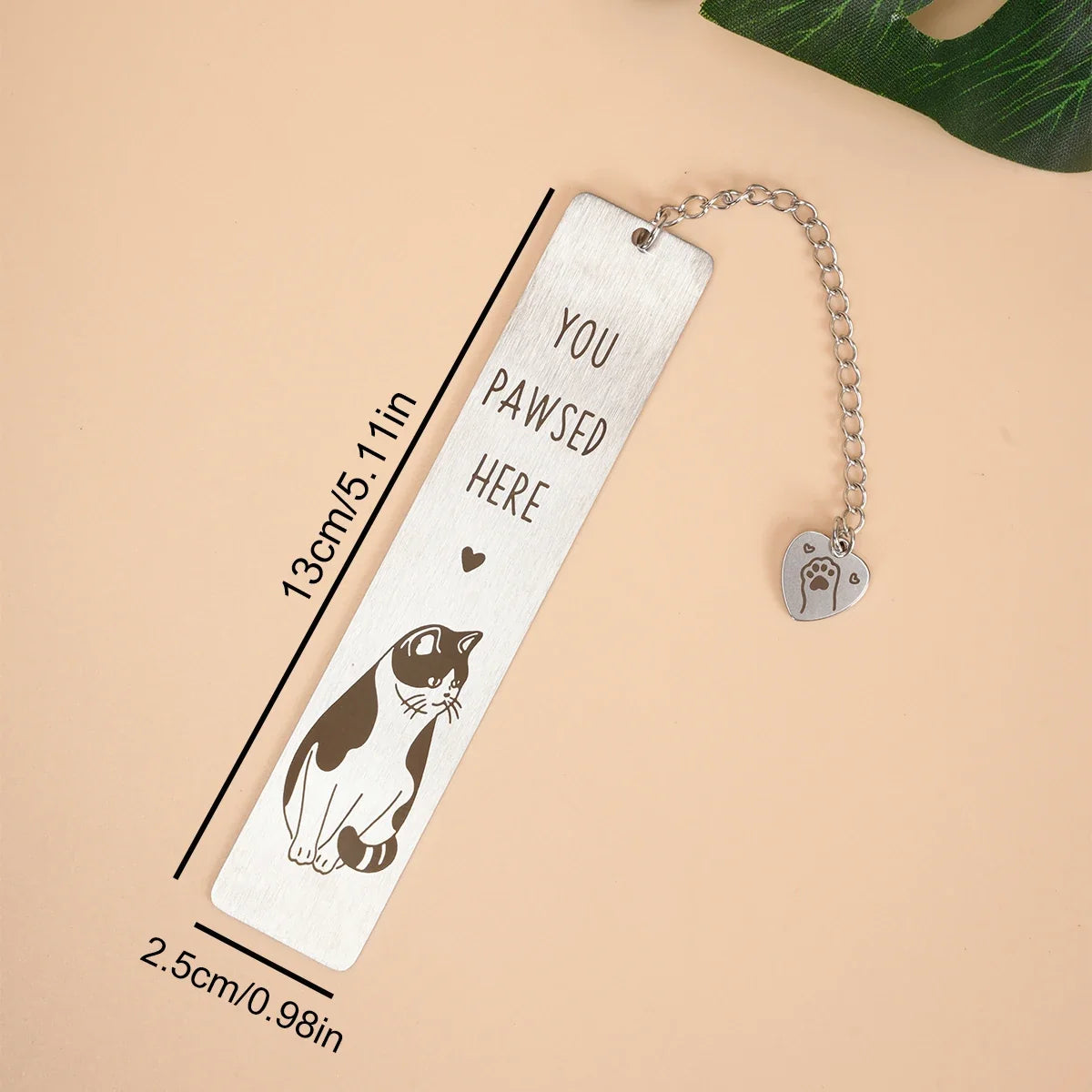 1pc Cat Bookmark, Cute Book Lover Gifts Kitten Pet Book Marker Kawaii Animal Page Markers Funny Reading Accessories for Women